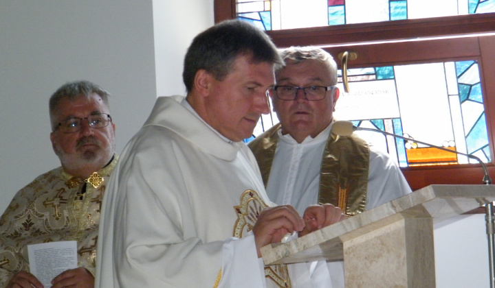 1. fotografia fotogalérie Konsekrácia rímskokatolíckeho kostola 24.08.2024